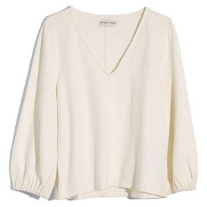 Madewell Texture & Thread Full Sleeve Top